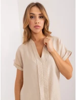 Bluzka model 21786304 beżowy - FPrice