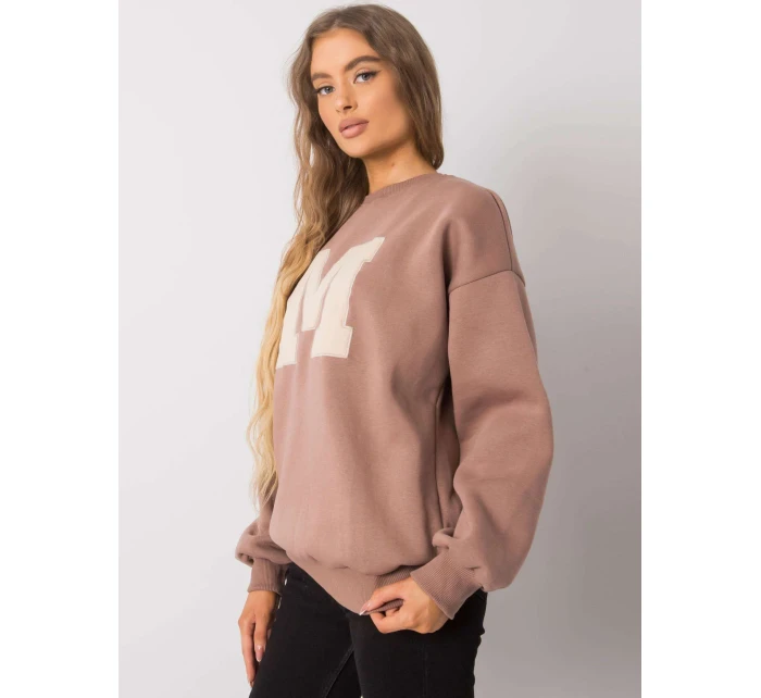 Mikina EM BL 617 1.34X světle hnědá