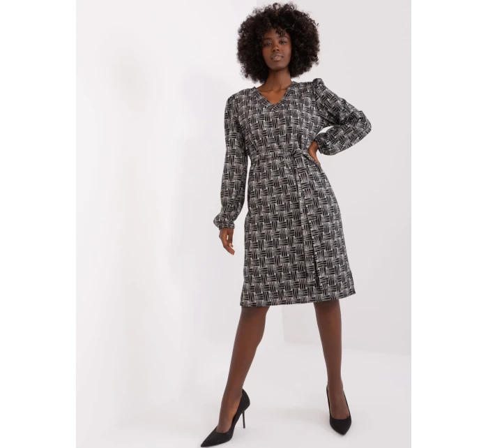 Šaty LK SK 509474 2.55P šedá černá