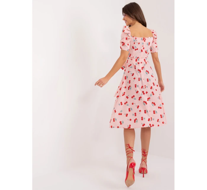 Šaty LK SK 509677 1.29 světle růžová