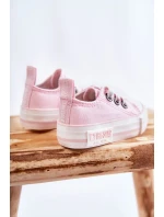 Dětské látkové tenisky BIG STAR KK374052 Růžová Dětské látkové tenisky BIG STAR KK374052 Růžová