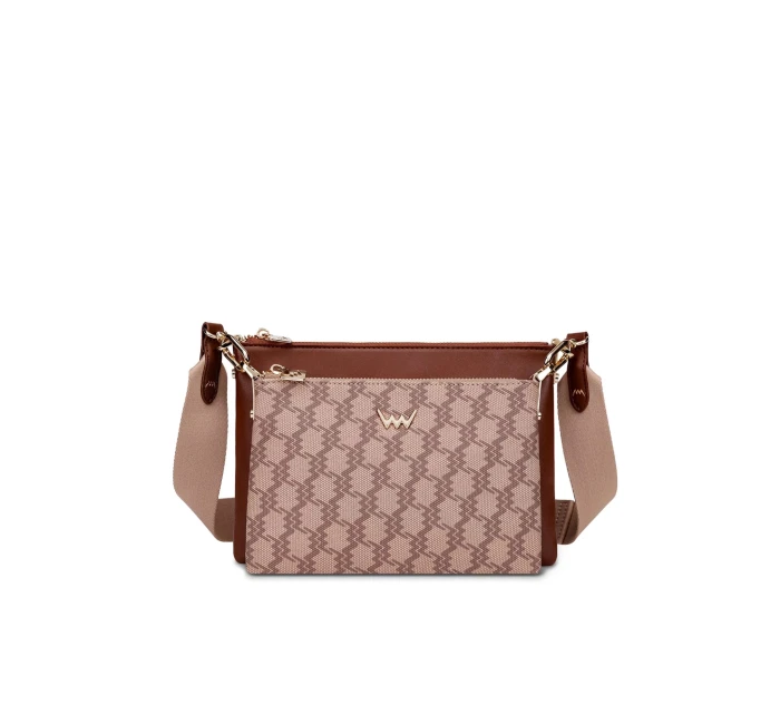 Dámská dvojitá kabelka Vuch Clasie MN Cappuccino