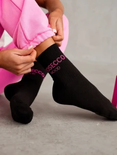 Dámské ponožky PROSECCO MOOD – černé