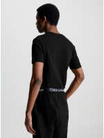 Spodní prádlo Pánská trička 2P S/S CREW NECK 000NB1088A001 - Calvin Klein