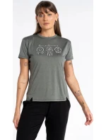 Dámské tričko DWT589 Unwind Tee DDH khaki - Dare2B Dámské tričko DWT589 Unwind Tee DDH khaki - Dare2B