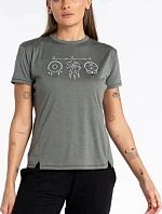 Dámské tričko DWT589 Unwind Tee DDH khaki - Dare2B