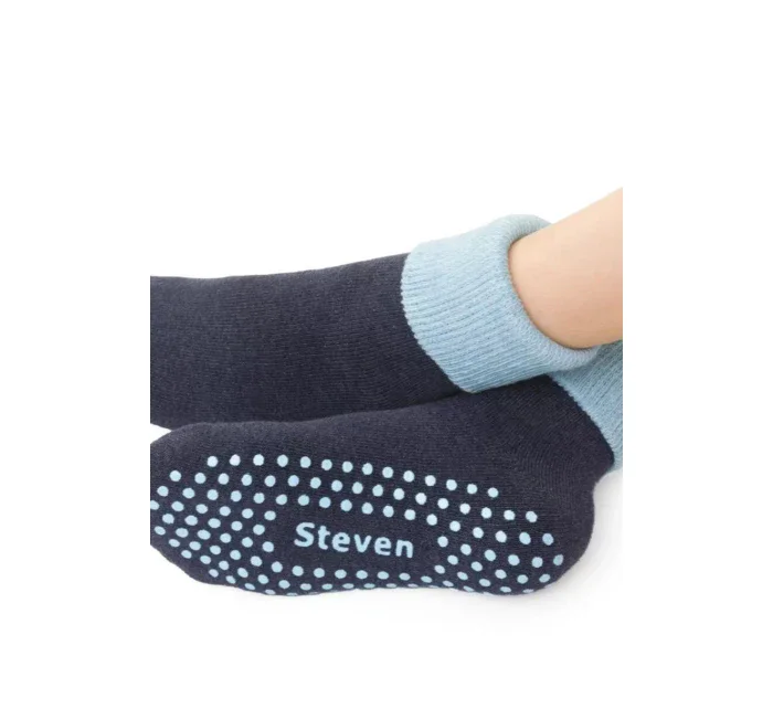 Dětské froté ABS ponožky model 20572485 Mix barev - Steven