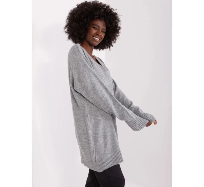 Jumper BA SW 0577.36X šedý - FPrice