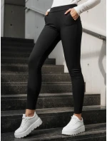 Dámské legíny černé FashionStreet UY2732 Dámské legíny černé FashionStreet UY2732