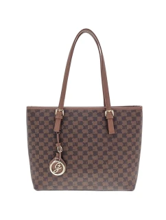 Komfortní hnědá dámská shopperka UAP1B - GALLANTRY