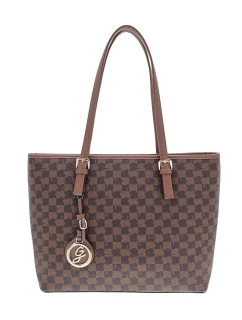 Komfortní hnědá dámská shopperka UAP1B - GALLANTRY