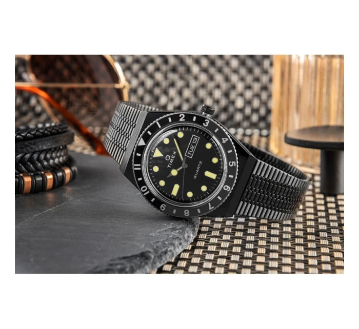 Pánské hodinky TIMEX Q Reissue TW2U61600 + krabice Pánské hodinky TIMEX Q Reissue TW2U61600 + krabice