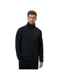 Pánský fleece 4F deep black melange 4FWSS26TFLE model 22088187 - Hikvision