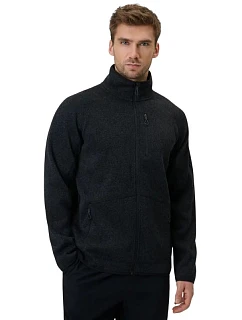 Pánský fleece 4F deep black melange 4FWSS26TFLE model 22088187 - Hikvision