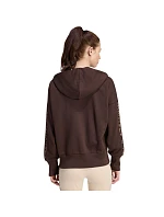 Dámská mikina adidas Seasonal Essentials Animal Print 3-Stripes Full-Zip Hooded, hnědá, KV9299 Dámská mikina adidas Seasonal Essentials Animal Print 3-Stripes Full-Zip Hooded, hnědá, KV9299