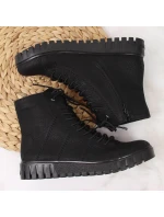 Rieker W R279B černé zateplené boty