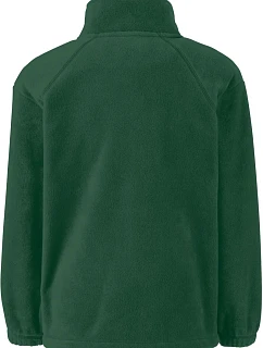 Fruit of the Loom Kids Outdoor Fleece Dětská fleecová bunda 16.2511 bottle green