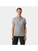 Classic Dámské piqué polo "Classic" grey melange model 22434242 - Helly Hansen