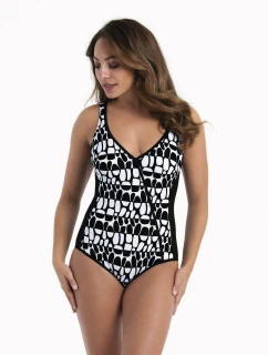 Style Dunja jednodílné plavky 7298 černobílá - Anita Classix