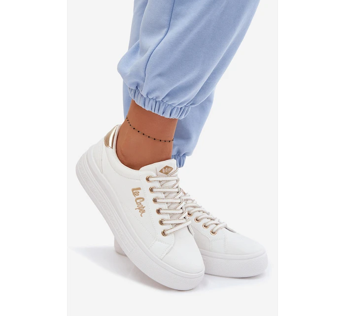 Dámské tenisky na platformě Lee Cooper LCW-26-44-4478 bílé