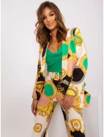 Marynarka DHJ MA model 18725629 czarno beżowy - FPrice