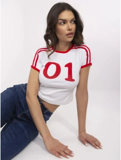 Tričko NM TS NG25218.83 bílé a červené