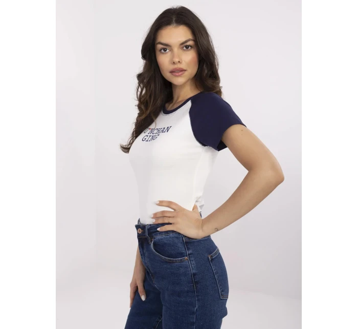 NM TS Tričko model 21015091 tmavě modrá a bílá - FPrice