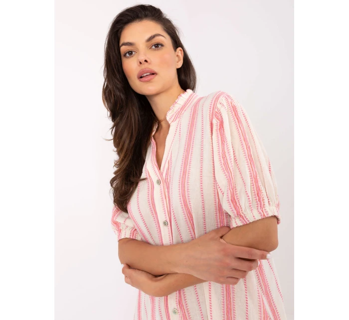 Sukienka TW SK BI model 21207197 biało różowy - FPrice