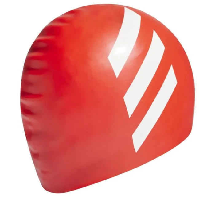 Plavecká čepice adidas 3-Stripes Silicone Jr HE5081