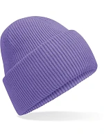 Beechfield B 385R Pletená čepice s manžetou "Recycled" 53.385R violet Beechfield B 385R Pletená čepice s manžetou "Recycled" 53.385R violet