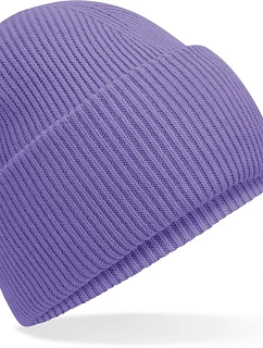 Beechfield B 385R Pletená čepice s manžetou "Recycled" 53.385R violet