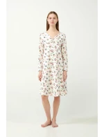 květinová noční košile  model 20516244 - Vamp