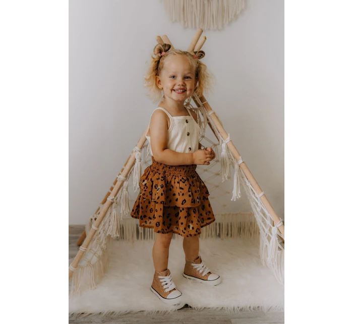 Dětské vysoké tenisky Růžové zlato Catrina Dětské vysoké tenisky Růžové zlato Catrina