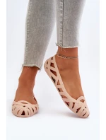 Dámské gumové baleríny Nude model 21652125 - Boto Dámské gumové baleríny Nude model 21652125 - Boto