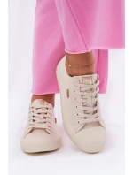 Dámské Textilní Tenisky Big Star model 21692161 Béžové - Big Star Shoes Dámské Textilní Tenisky Big Star model 21692161 Béžové - Big Star Shoes