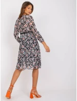 Šaty DHJ SK 10536A 1.80 černobílých