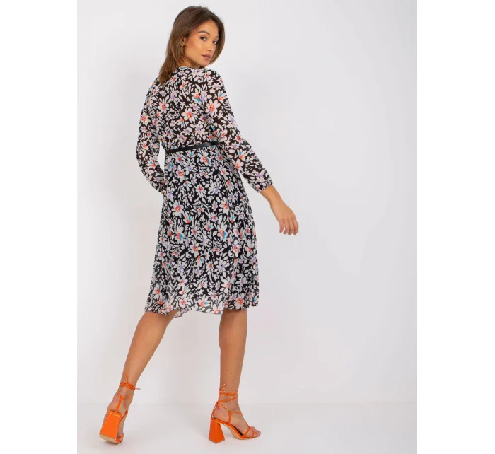 Šaty DHJ SK 10536A 1.80 černobílých