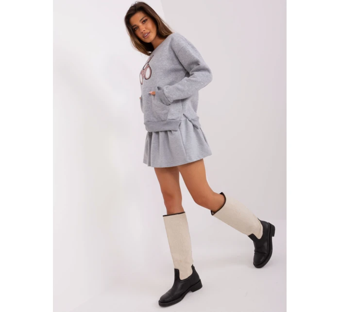 Mikina EM BL HS 21 538.31P šedá