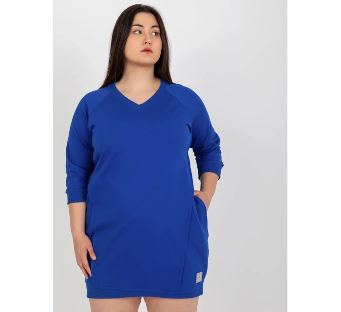 Šaty RV SK 6847.59P kobalt