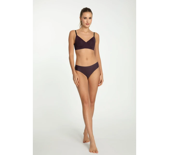 Kalhotky Dark Plum Simple Brasil - Julimex