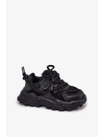 Dětské sportovní sneakers Tilvianea – černé Dětské sportovní sneakers Tilvianea – černé