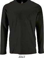 SOL'S Imperial LSL Men Pánské tričko s dlouhým rukávem 25.2074 deep black