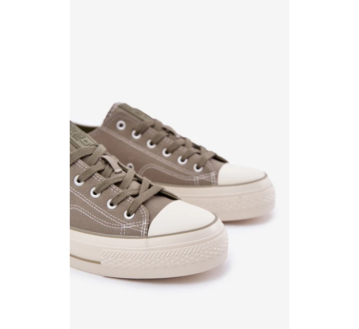 Pánské Tenisky Na Platformě Big Star RR174325 Zelené