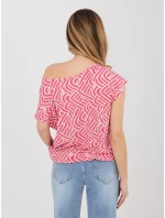 T shirt D12110M02646E koralowy