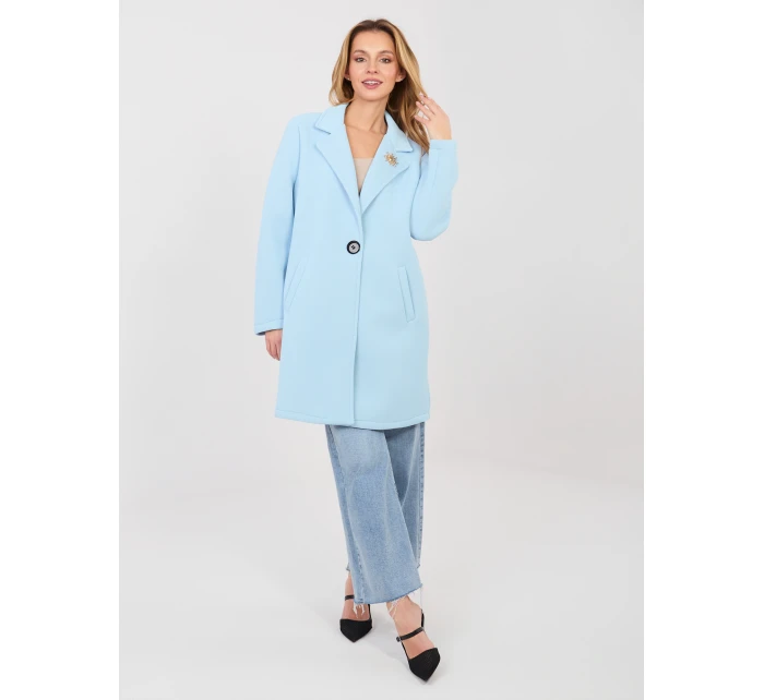 Płaszcz IT PL model 22013880 1.06 jasny niebieski - FPrice