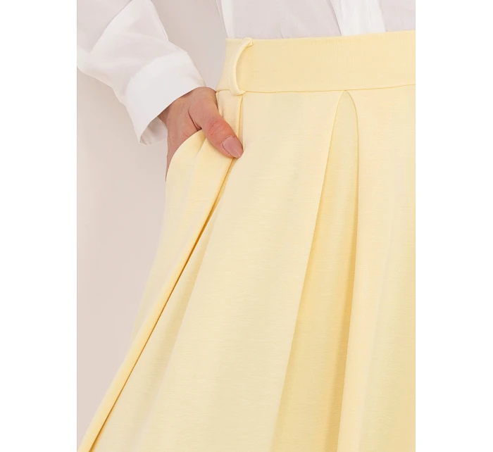 RV SD sukně A1240.22P světle žlutá