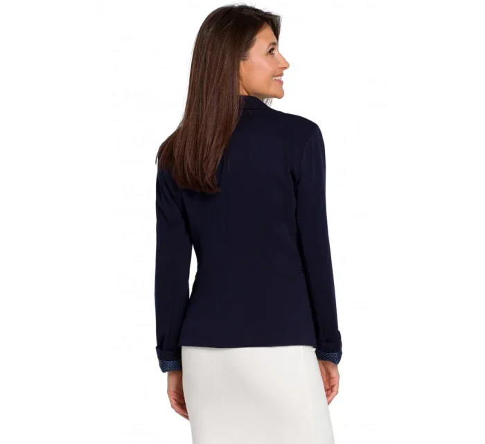 model 18002054 Sako s jedním knoflíkem tmavě modré - STYLOVE