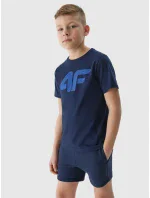 Chlapecké teplákové šortky 4F - tmavě modré Chlapecké teplákové šortky 4F - tmavě modré