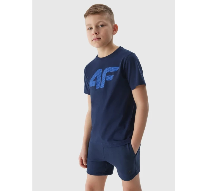 Chlapecké teplákové šortky 4F - tmavě modré Chlapecké teplákové šortky 4F - tmavě modré