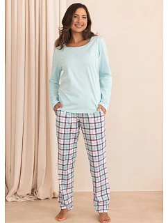 Pyžamo Regina 4028 dlouhé rukávy, velikosti M–2XL, Z26
